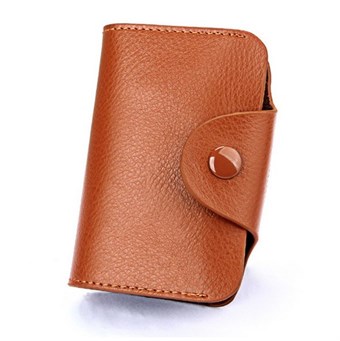 Casual Card Holder til 15 kort - Lysebrun