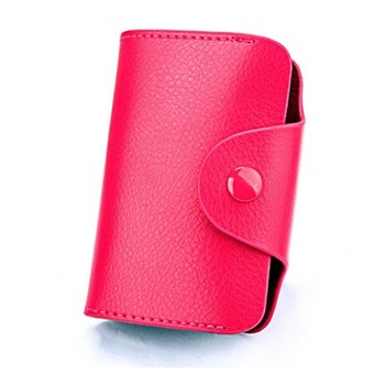 Casual Card Holder til 15 kort - Pink