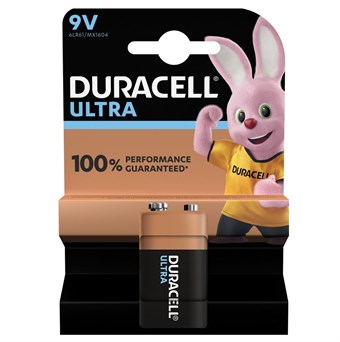 DURACELL E / 9V Ultra Power batteri (1 stk)