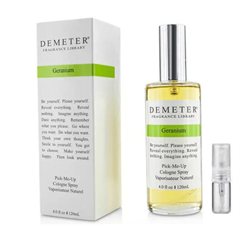 Demeter Geranium - Eau de Cologne - Duftprøve - 2 ml