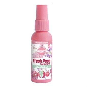 AirPure Fresh Poos Toilet Spray - Floral Flush - 1 stk