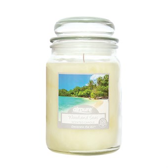 AirPure Scented Candle 500 gram - Woodland Seas