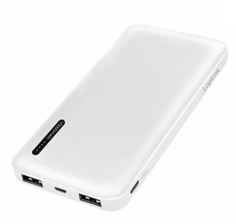 LogiLink - Mobile Powerbank 10000Mah - Microusb + USB-C