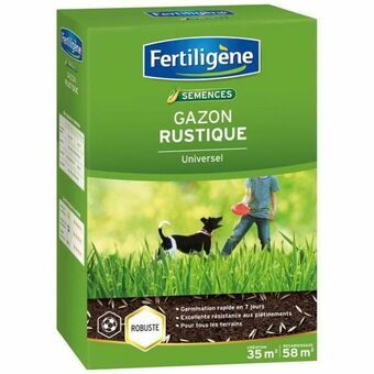 Frø Fertiligène Rustic Græs Universal 875 g 35 m²