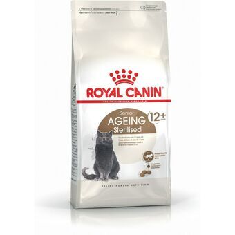 Kattemad Royal Canin Senior Ageing Sterilised 12+ Majs Vegetabilsk Fugle Ældre 4 Kg