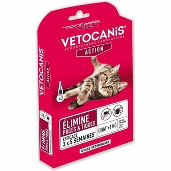 Antiparasitære Vetocanis Kat 3 enheder