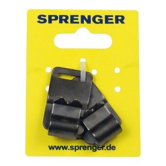 Udskifter Hs Sprenger CL00307/CL00308 2 x 1 x 3 cm Sort Rustfrit stål Halsbånd med pikke