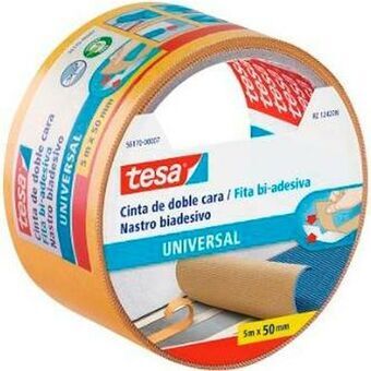 Dobbeltsidet Tape TESA 56172-00005-12 Brun Hvid