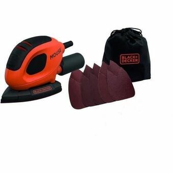 Tilfældig orbital sliper Black & Decker Retail 55 W