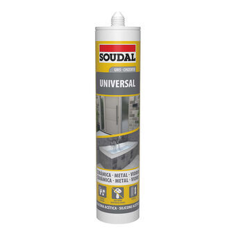 Silikone Soudal 115927 Universal Grå 280 ml