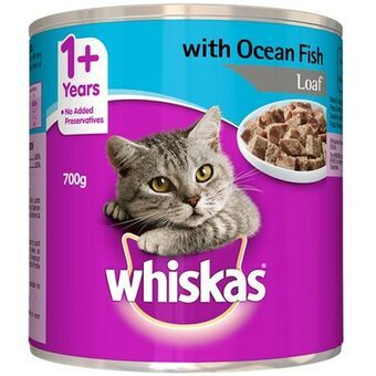 Kattemad Whiskas   Kylling Laksefarvet Oksekød 400 g