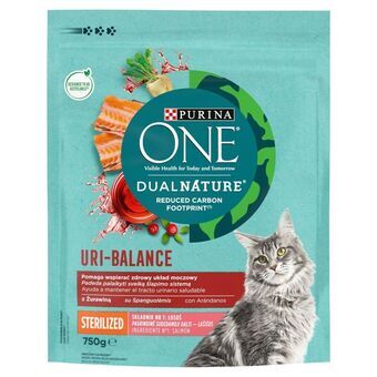 Kattemad Purina Dual Nature Uri-Balance Sterilized Voksen Laksefarvet 750 g