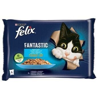 Kattemad Purina Fantastic Laksefarvet 340 g