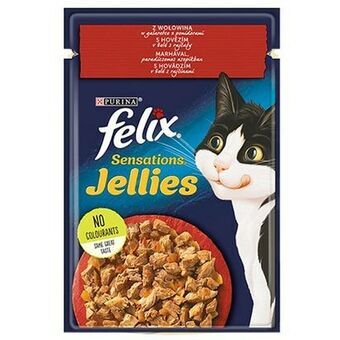 Kattemad Purina Felix Sensations Oksekød