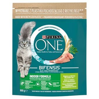 Kattemad Purina One Bifensis Adult Indoor Voksen Kalkun 800 g