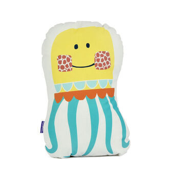 Pude HappyFriday Moshi Moshi Multifarvet Blæksprutte 40 x 30 cm