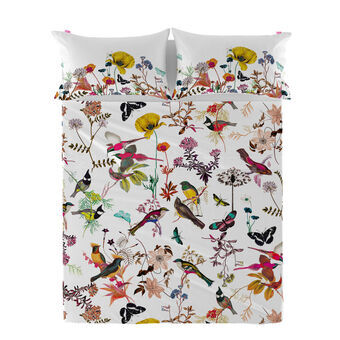 Toplagen HappyFriday Birds of paradise Multifarvet 240 x 270 cm