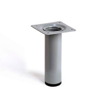 Fødder Rei 401g Mat Chromsalt Cylindriske Sølvfarvet Stål Moderne (Ø 3 x 10 cm)