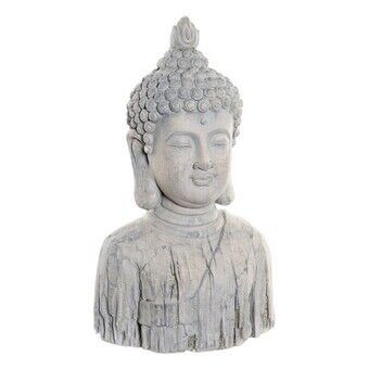 Dekorativ figur DKD Home Decor Buddha Glasfiber (25 x 16 x 42 cm)