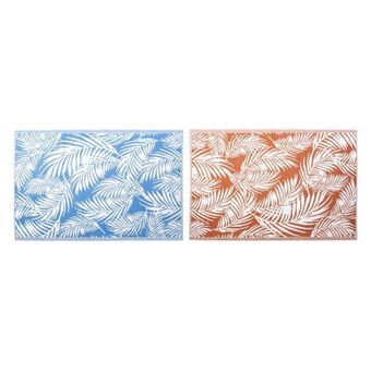 Tæppe DKD Home Decor Tropisk polypropylen (2 pcs) (120 x 180 cm)