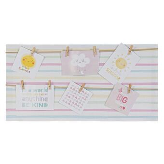 Fotoramme DKD Home Decor Sunshine Lærred (60 x 2 x 30 cm)