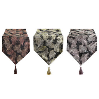 Table Runner DKD Home Decor Jacquard Polyester (3 pcs) (180 x 30 x 30 cm)