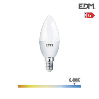 LED-lampe EDM 5 W E14 G 400 lm (6400K)