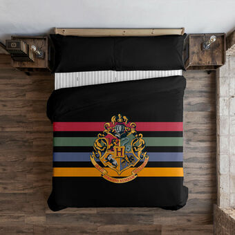 Nordisk cover Harry Potter Hogwarts Sort 155 x 220 cm Seng 90