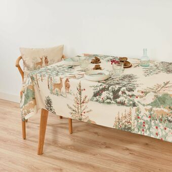 Pletafvisende dug Belum Christmas Deer 300 x 155 cm