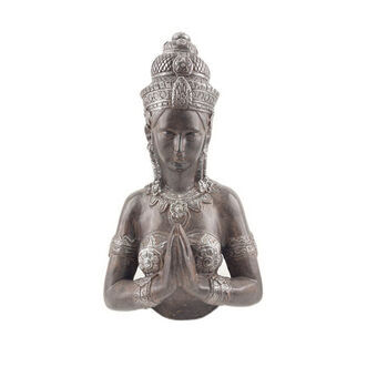 Buste Romimex Natur Harpiks Dame Buddha 21 x 35 x 15 cm