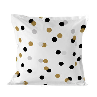 Pudebetræk HappyFriday Blanc Golden Dots Multifarvet 60 x 60 cm