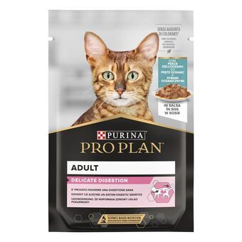 Kattemad Purina Pro Plan Delicate Kalkun Fisk 10 x 85 g