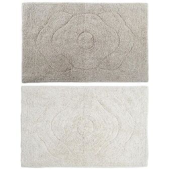 Tæppe DKD Home Decor Brun Beige Bomuld (2 pcs) (80 x 50 x 2 cm)