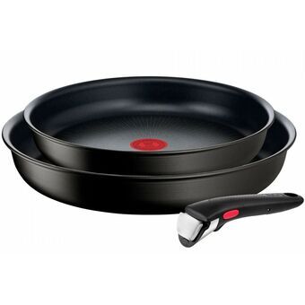 Sæt stegepander Tefal INGENIO UNLIMITED Ø 22 cm Ø 26 cm Sort