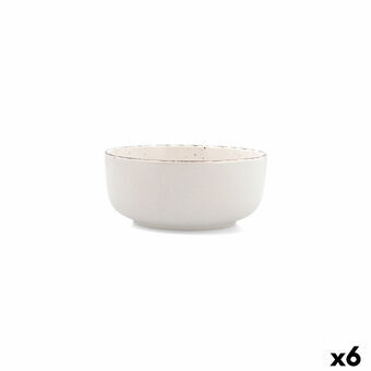 Skål Quid Duna Beige Keramik 15 x 15 cm (6 enheder)