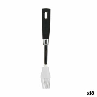 Silikone pensel Quttin Foodie Sort 28 x 4 cm 2 mm (18 enheder)