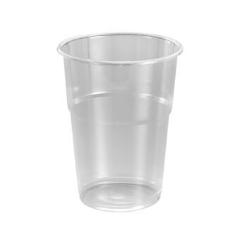 Set of reusable cups Algon Gennemsigtig 1 L (25 enheder)