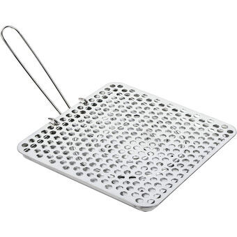 Grill Quttin Stål 20 x 20 x 1,2 cm Brødrister Brød