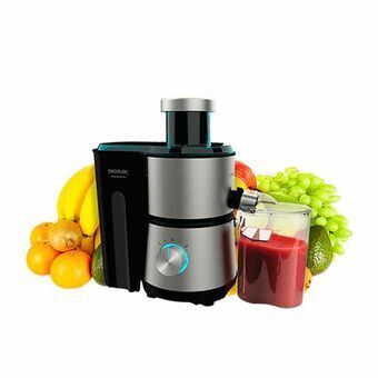 Blender Cecotec JUICE&FRESH Sort Stål 400 W 1 L Sort titanium