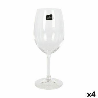 Sæt med glas Crystalex Lara Vin 350 ml Krystal (6 enheder) (4 enheder)