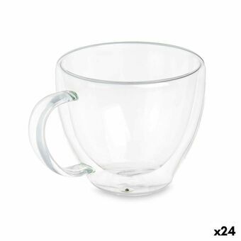 Skodelica Gennemsigtig Borosilikatglas 140 ml (24 enheder)