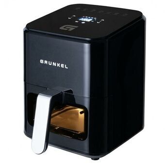 Varmluftsfrituregryde Grunkel BLACK EASY FRYER 1200 W Sort