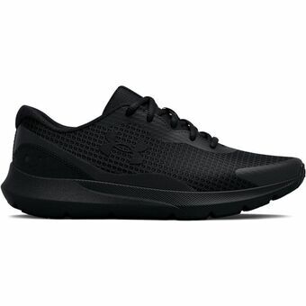 Løbesko til voksne Under Armour Surge 3 Sort