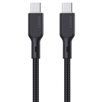 USB-C-kabel Aukey CB-KCC102 Sort 1,8 m