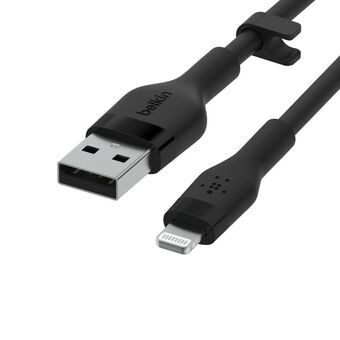 USB til Telefon-kabel Belkin CAA008BT3MBK Sort 3 m