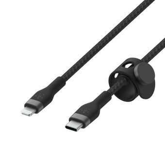 USB-C til Telefon-kabel Belkin CAA011BT2MBK Sort 2 m