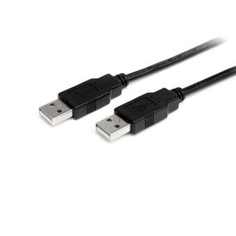 USB-kabel Startech USB2AA2M             USB A Sort