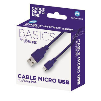 Micro USB til USB-kabel FR-TEC FT0018 Blå