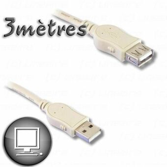 USB forlængerkabel Lineaire PCUSB211E 3 m