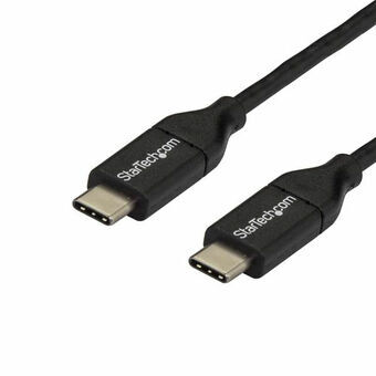 Kabel USB C Startech USB2CC3M             1 m Sort